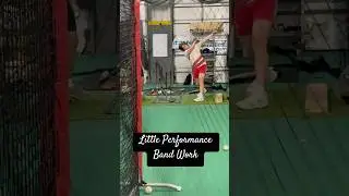 💢Resistance Band Load Focus💢 #hdr #ytubeshorts #baseball #hittingvideos #fyp