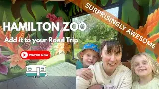Hamilton Zoo with Kids 🚐🦁 | Perfect NZ Road Trip Stop | Hidden Gem!