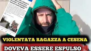🤬VIOLENTATA RAGAZZA DI CESANA ‼️ HA PRECEDENTI E DOVEVA ESSERE ESPULSO 🤬 VERGOGNA ‼️