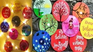 #_Easy CD Craft ideas #_Best Out Of Waste #_CD Painting 🎨#_Wall Decor ideas#_cd craft wall hanging