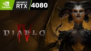 Diablo 4 Open Beta GIGABYTE GEFORCE RTX 4080 Eagle OC 4K DLSS Max Settings - Performance & FPS Test