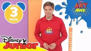 Art Attack Bastelclip #11 - Das Wasserhahn-Schild | Disney Junior