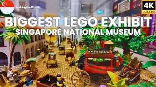 Singapore's LARGEST LEGO Exhibition at the National Museum 2025! FULL Tour [4K]