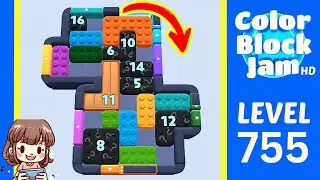 Color Block Jam Level 755 Solution Walkthrough