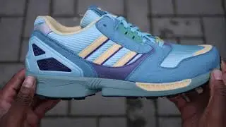 МИНИМУМ 2 ПАРЫ? Adidas Zx8000 &laquo;Light Aqua&raquo; (2019) Распаковка/Обзор/На ногах