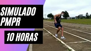 SIMULADO TAF PMPR - BATERIA COMPLETA DAS 10 HORAS!!! #PMPR #TAF