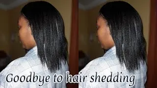 Black Tea Hair Treatment | Relaxed Hair | It saved my hair | Repair the strength of your hair