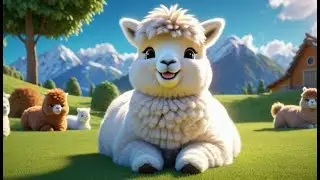 Alpaca Necks Go Hum Hum Hum | English Nursery Rhyme | Kids Songs | Baby Music