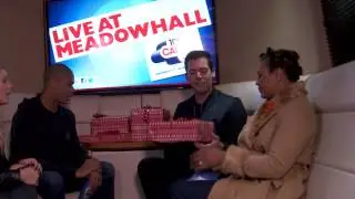 Adam, Danny & Jojo interview Alexa Goddard backstage at Meadowhall Light Switch On