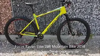 Focus Raven Elite 29R Carbon Shimano XT Mountain Bike 2018