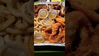 Yummy Seafood and Meat Platter from Crispy Town in Seafood City #shorts #yummy #platter #canada