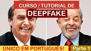 Tutorial de #DeepFake com Faceswap (em Português) para Iniciantes: Parte 1 de 4