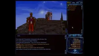 Pr&eacute;sentation du jeu Underlight, jouable en ligne (PC - Computer Chronicles 1998)