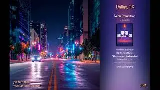NEON RESOLUTION ✨JSR New Year’s Eve 2026 – Special NYE Moment📍 Dallas, Texas