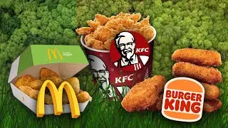 Wer macht die BESTEN VEGGIE Nuggets? McDonalds vs. Burger King vs. KFC