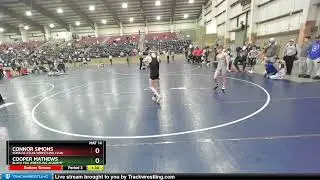92 Lbs Semifinal - Connor Simons, Sons Of Atlas Wrestling Club Vs Cooper Mathews, Black Fox Wrestl