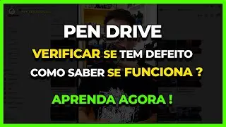 VERIFICANDO, com H2Testw, se um Pen drive est&aacute; com DEFEITO ou SE FUNCIONA CORRETAMENTE no COMPUTADOR