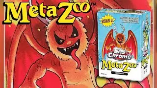 Pulling Literal Fire In This MetaZoo Topps Chrome Opening!