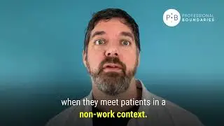 Keep good professional boundaries when you work where you live - for healthcare workers