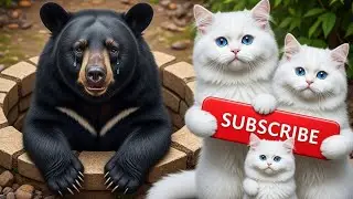 The Bear Fell Into the Trap 😱 | Smart Persian Cats Took Revenge 🐱🔥