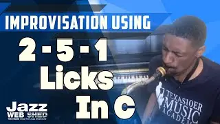 2 - 5 - 1 Licks In C