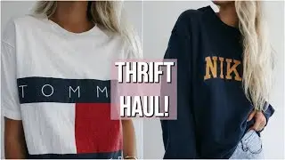 HUGE COLLECTIVE THRIFT HAUL // TRY-ON