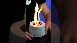 Мини-костровище на спирте