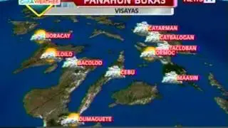 QRT: Weather update as of 5:55 p.m. (Jan 14, 2013)