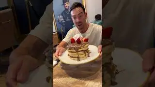 Mega Pancakes 🥞 #food #pancackes #miami