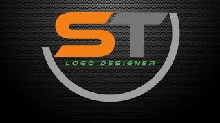 S T logo (part-4)in PixelLap || Professional logo design 💥