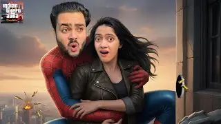 We Became SPIDERMAN and ATTACKED POLICE STATION !  INDIAN THEFT AUTO SIMULATOR