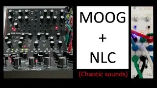 Chaotic Noise with Nonlinearcircuits Triple Sloth and the Moog Sound Studio