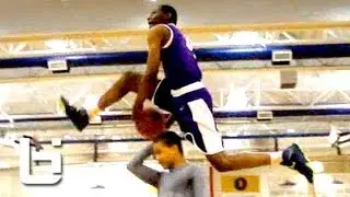 Unique McLean Between The Legs OVER Someone To Win High School Dunk Contest!