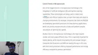 FUTURE OF MICROPROCESSOR| COMPUTER ARCHITECTURE AND ORGANISATION