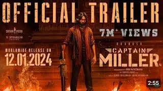 CAPTAIN MILLER - Trailer Reaction | Dhanush | Shivarajkumar, Sundeep Kishan | Arun Matheswaran