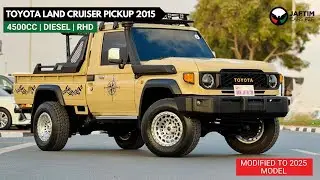Toyota Land Cruiser Single Cabin Pickup 2015 modified to 2025 Pickup at Jaftim Cars FZE