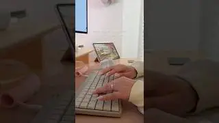 work from home vlog ☁️👩&zwj;💻 #workvlog #officevlog #asmrtyping