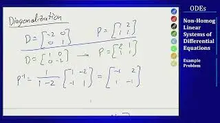Differential Equations - Non-Homogeneous Linear Systems - All Methods Example