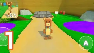 Super Bear Adventure | Gameplay Walkthrough Part 1 - Turtletown: Intro & Tutorial
