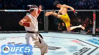 UFC5 Брюс Ли против Рю EA Sports UFC 5