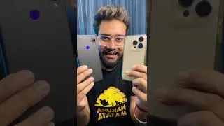 iPhone 48MP vs Budget Android 48MP Camera ft. Redmi Note 7 Pro 😍 #iphone #redmi #shorts #iphone48mp