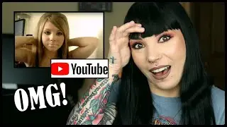 Reacting to my FIRST YouTube Video...SO CRINGE!