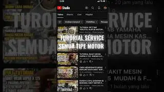 TUTORIAL SERVICE SEMUA MOTOR #automobile #bengkelmotor #tutorial #bengkel #servicemotor