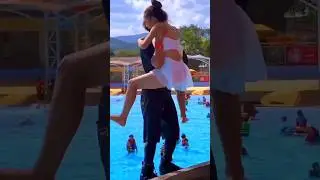 Cute🥰 couple flyboard ride | flyboard ride with Beautiful girl 🤩😍