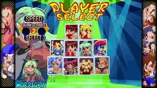 Pocket Fighter (Gem Fighter) | Morrigan Aensland (Arcade Run Summary) 🦇