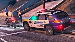 155 LADR&Atilde;O DE APARTAMENTO PRESO EM FLAGRANTE! - PMTO - GTA 5 ROTINA POLICIAL