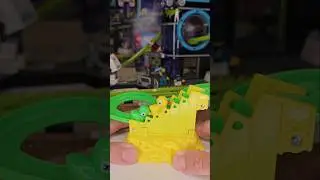 Duck Roller Coaster Toy (Climbing Stairs and Sliding Down)