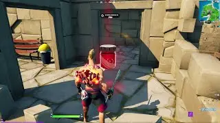 Fortnite Knightly Crimson Bottles Locations Quests Full Guide Season 8 Chapter 2