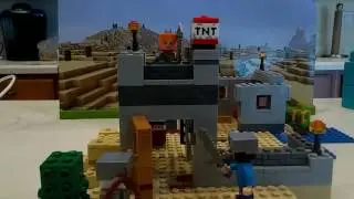 The desert outpost - Minecraft Lego