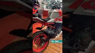 KTM RC 200 ABS 2022 New #shorts #ktm #rc200 #viral #motos #duke #youtubeshorts #quickshifter #bike